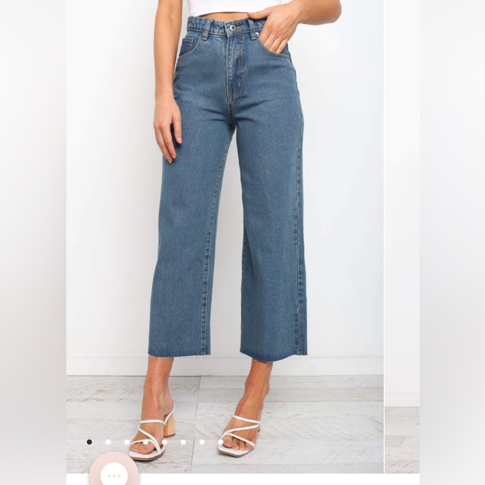 Petal and pup cropped jeans